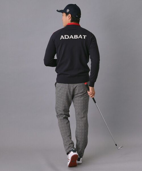 adabat / アダバット ニット・セーター | 【新レーベル ADABAT NAVY】スリーブラインセミモックニット | 詳細10