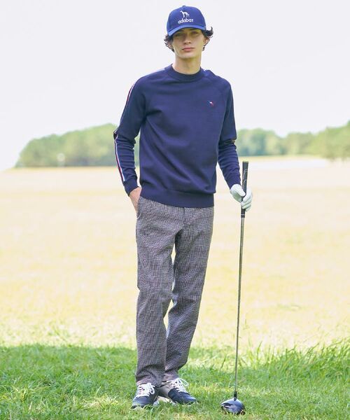 adabat / アダバット ニット・セーター | 【新レーベル ADABAT NAVY】スリーブラインセミモックニット | 詳細11