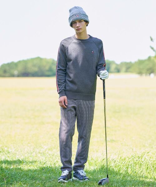 adabat / アダバット ニット・セーター | 【新レーベル ADABAT NAVY】スリーブラインセミモックニット | 詳細19