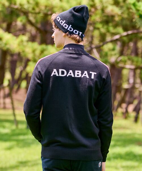 adabat / アダバット ニット・セーター | 【新レーベル ADABAT NAVY】スリーブラインセミモックニット | 詳細2