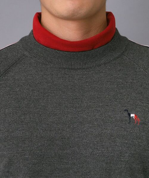 adabat / アダバット ニット・セーター | 【新レーベル ADABAT NAVY】スリーブラインセミモックニット | 詳細26