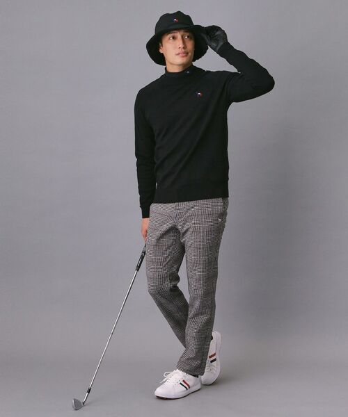 adabat / アダバット ニット・セーター | 【新レーベル ADABAT NAVY】スリーブラインセミモックニット | 詳細6