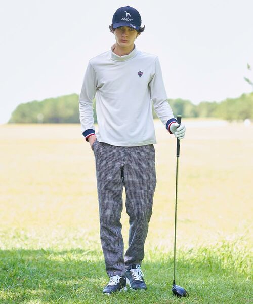 adabat / アダバット カットソー | 【新レーベル ADABAT NAVY】吸湿発熱 サーモスムースモックT | 詳細14