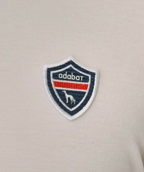 adabat / アダバット カットソー | 【新レーベル ADABAT NAVY】吸湿発熱 サーモスムースモックT | 詳細19