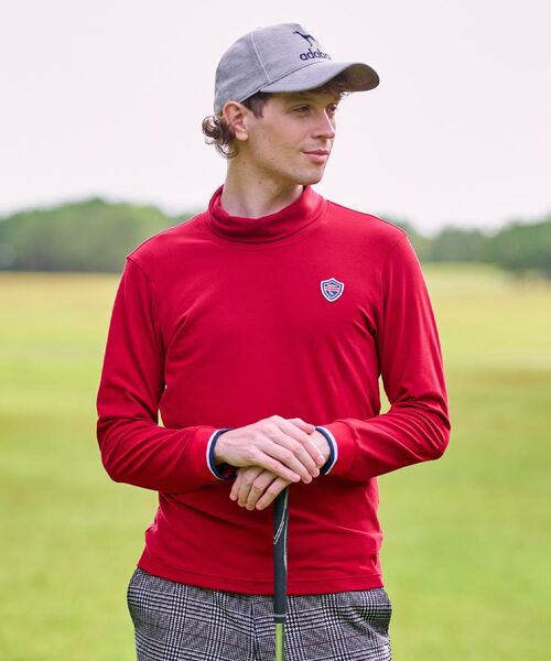 adabat / アダバット カットソー | 【新レーベル ADABAT NAVY】吸湿発熱 サーモスムースモックT | 詳細2