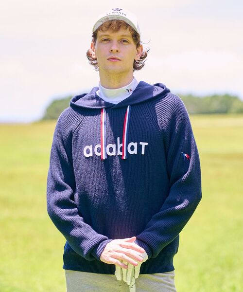 adabat / アダバット パーカー | 【新レーベル ADABAT NAVY】ニットフーディー | 詳細1