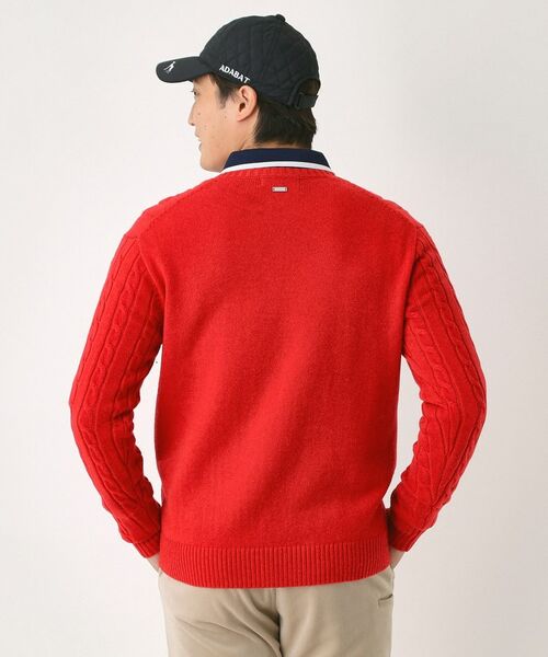 adabat / アダバット ニット・セーター | ケーブル柄クルーネックニット | 詳細12
