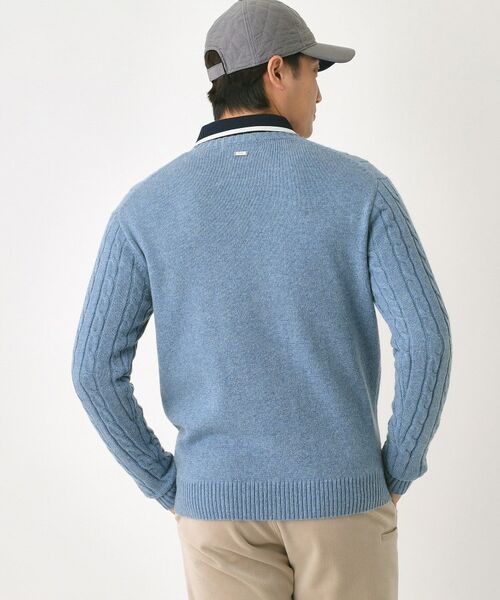 adabat / アダバット ニット・セーター | ケーブル柄クルーネックニット | 詳細16