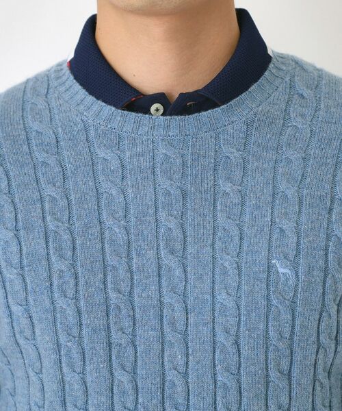 adabat / アダバット ニット・セーター | ケーブル柄クルーネックニット | 詳細23