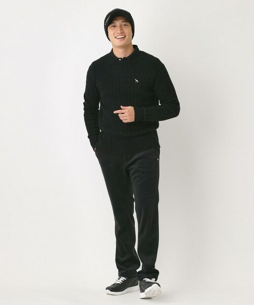 adabat / アダバット ニット・セーター | ケーブル柄クルーネックニット | 詳細6