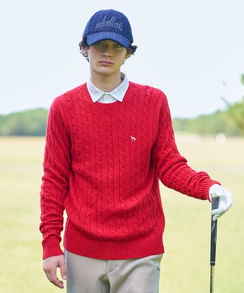 adabat / アダバット ニット・セーター | ケーブル柄クルーネックニット | 詳細9