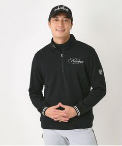 adabat / アダバット レザーブルゾン・ジャケット | 裏起毛ハーフジッププルオーバー