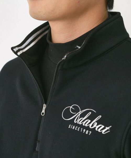 adabat / アダバット レザーブルゾン・ジャケット | 裏起毛ハーフジッププルオーバー | 詳細17