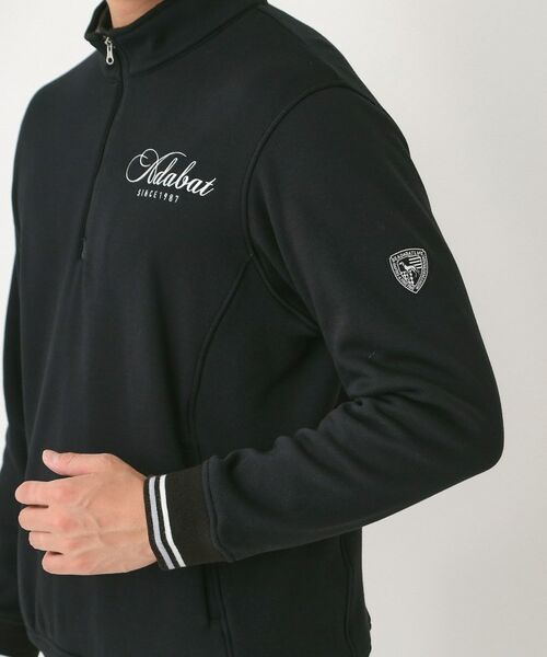 adabat / アダバット レザーブルゾン・ジャケット | 裏起毛ハーフジッププルオーバー | 詳細18