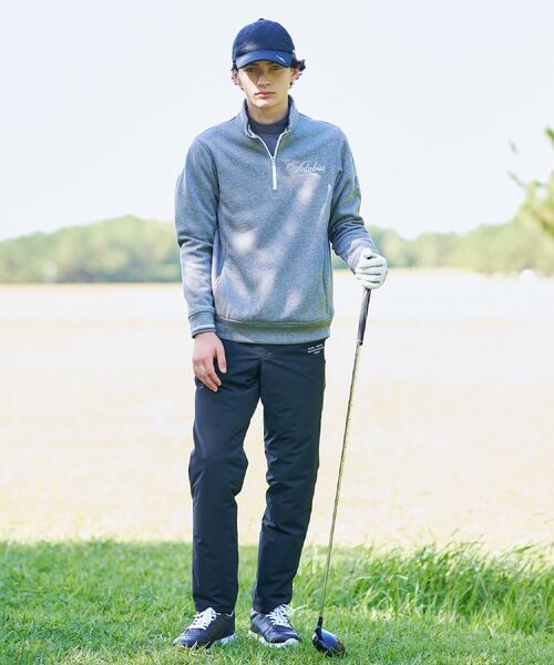 adabat / アダバット レザーブルゾン・ジャケット | 裏起毛ハーフジッププルオーバー | 詳細3