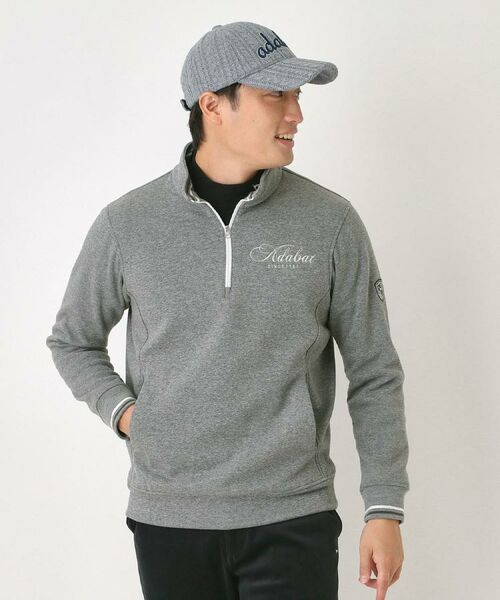 adabat / アダバット レザーブルゾン・ジャケット | 裏起毛ハーフジッププルオーバー | 詳細4