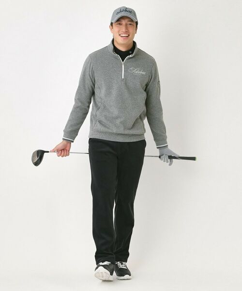 adabat / アダバット レザーブルゾン・ジャケット | 裏起毛ハーフジッププルオーバー | 詳細7