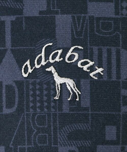 adabat / アダバット ポロシャツ | 起毛ジオメトリック長袖ポロシャツ | 詳細14