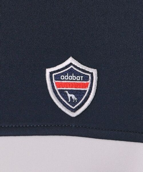 adabat / アダバット パーカー | 【新レーベル ADABAT NAVY】ブロッキングラインロゴフーディー | 詳細14