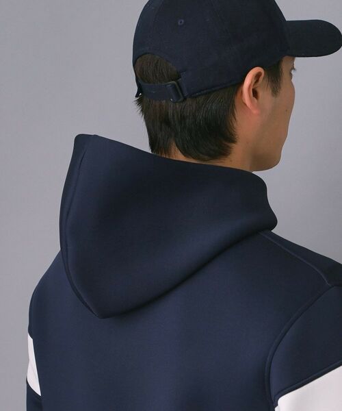 adabat / アダバット パーカー | 【新レーベル ADABAT NAVY】ブロッキングラインロゴフーディー | 詳細19