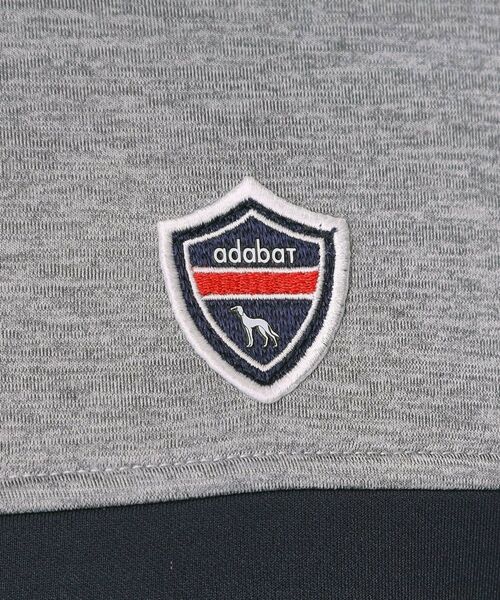 adabat / アダバット パーカー | 【新レーベル ADABAT NAVY】ブロッキングラインロゴフーディー | 詳細7