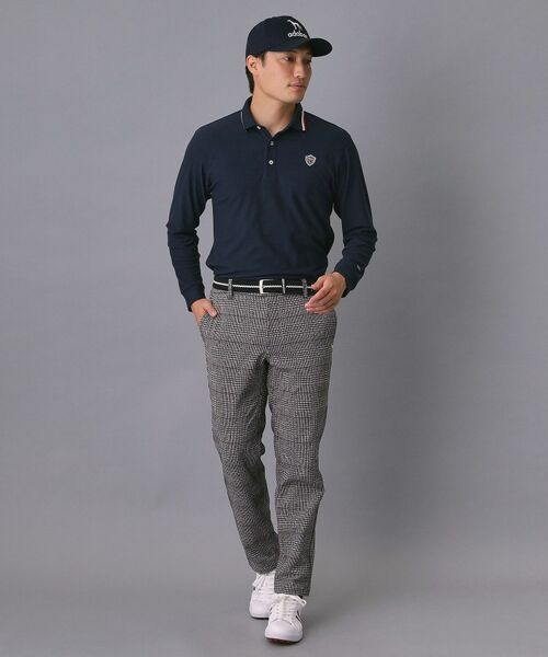 adabat / アダバット ポロシャツ | 【新レーベル ADABAT NAVY】起毛ストレッチ長袖ポロシャツ | 詳細11