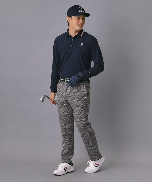 adabat / アダバット ポロシャツ | 【新レーベル ADABAT NAVY】起毛ストレッチ長袖ポロシャツ | 詳細12