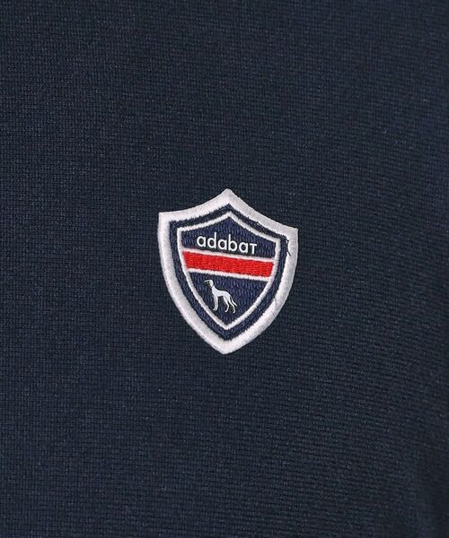 adabat / アダバット ポロシャツ | 【新レーベル ADABAT NAVY】起毛ストレッチ長袖ポロシャツ | 詳細13