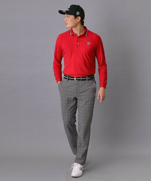 adabat / アダバット ポロシャツ | 【新レーベル ADABAT NAVY】起毛ストレッチ長袖ポロシャツ | 詳細6