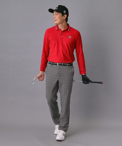 adabat / アダバット ポロシャツ | 【新レーベル ADABAT NAVY】起毛ストレッチ長袖ポロシャツ | 詳細7