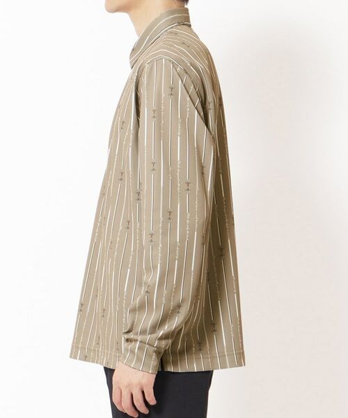 adabat / アダバット ポロシャツ | 【吸水速乾】ビットストライプ長袖ポロシャツ | 詳細10