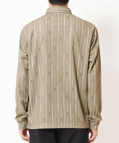 adabat / アダバット ポロシャツ | 【吸水速乾】ビットストライプ長袖ポロシャツ | 詳細11