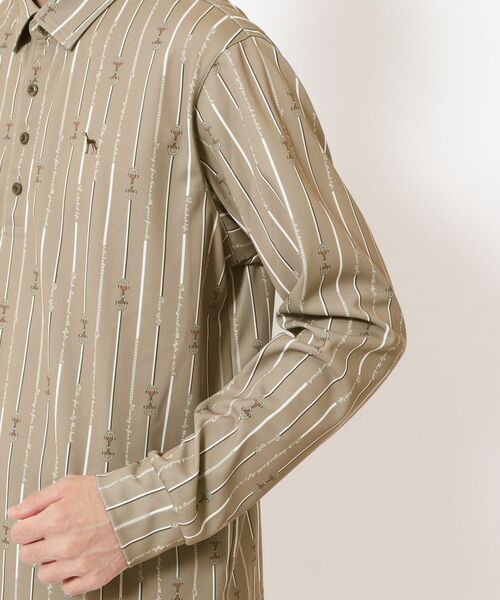 adabat / アダバット ポロシャツ | 【吸水速乾】ビットストライプ長袖ポロシャツ | 詳細13