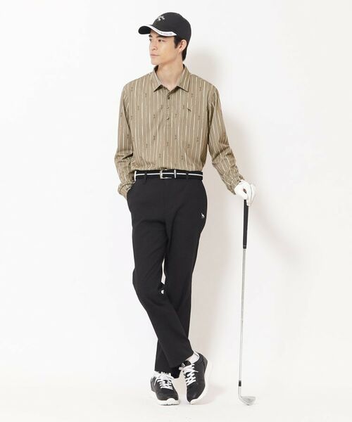 adabat / アダバット ポロシャツ | 【吸水速乾】ビットストライプ長袖ポロシャツ | 詳細7