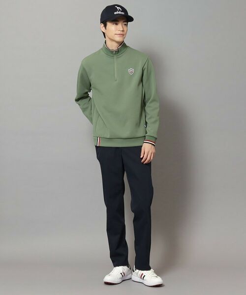 adabat / アダバット カットソー | 【新レーベル ADABAT NAVY】せとはるコラボ ハーフジッププルオーバー | 詳細13