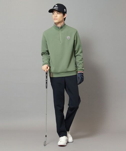 adabat / アダバット カットソー | 【新レーベル ADABAT NAVY】せとはるコラボ ハーフジッププルオーバー | 詳細14