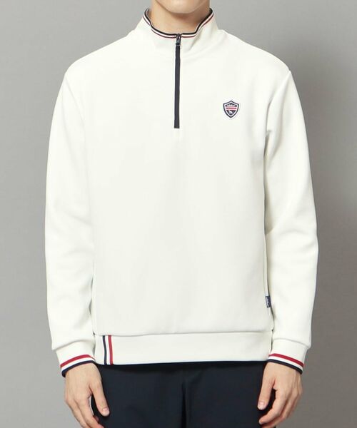 adabat / アダバット カットソー | 【新レーベル ADABAT NAVY】せとはるコラボ ハーフジッププルオーバー | 詳細17