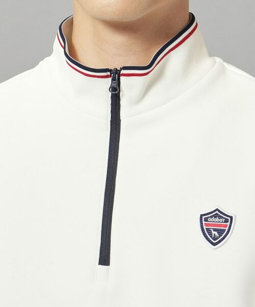 adabat / アダバット カットソー | 【新レーベル ADABAT NAVY】せとはるコラボ ハーフジッププルオーバー | 詳細20