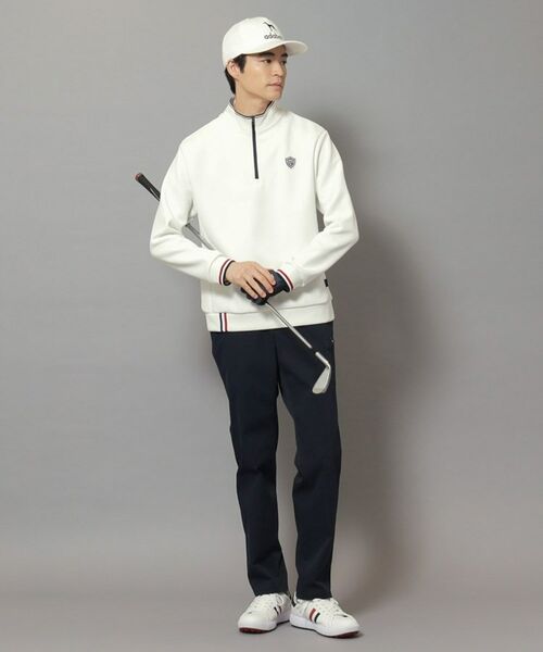 adabat / アダバット カットソー | 【新レーベル ADABAT NAVY】せとはるコラボ ハーフジッププルオーバー | 詳細6