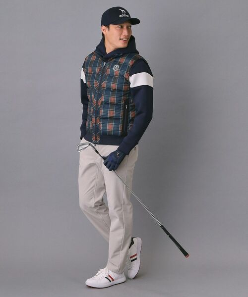 adabat / アダバット ダウンジャケット・ベスト | 【新レーベル ADABAT NAVY】撥水 タータンチェック中綿ベスト | 詳細6