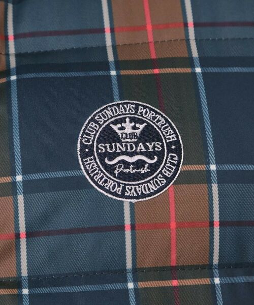 adabat / アダバット ダウンジャケット・ベスト | 【新レーベル ADABAT NAVY】撥水 タータンチェック中綿ベスト | 詳細7