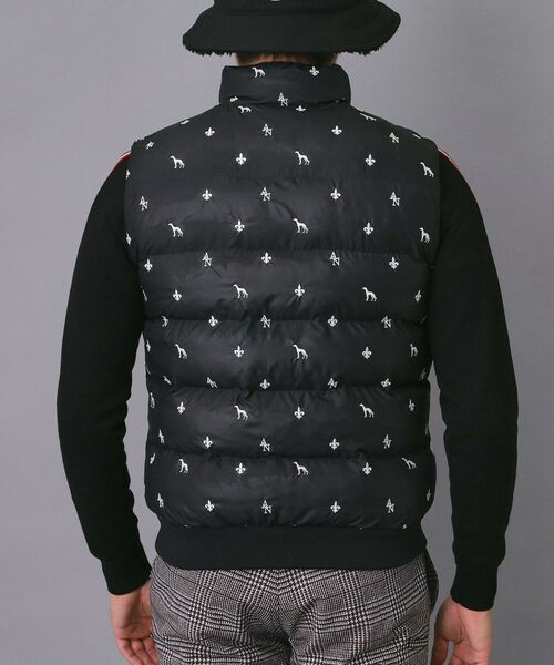 adabat / アダバット ダウンジャケット・ベスト | 【新レーベル ADABAT NAVY】エンブロイダリーモノグラム中綿ベスト | 詳細10