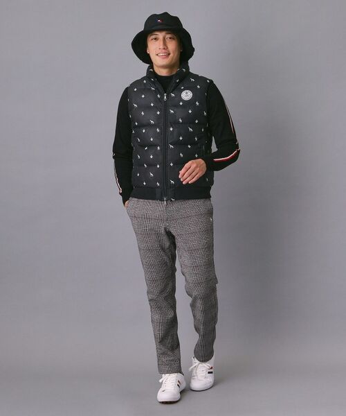 adabat / アダバット ダウンジャケット・ベスト | 【新レーベル ADABAT NAVY】エンブロイダリーモノグラム中綿ベスト | 詳細5