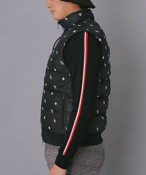 adabat / アダバット ダウンジャケット・ベスト | 【新レーベル ADABAT NAVY】エンブロイダリーモノグラム中綿ベスト | 詳細9