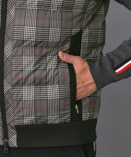 adabat / アダバット ダウンジャケット・ベスト | 【新レーベル ADABAT NAVY】撥水グレンチェック中綿ベスト | 詳細13