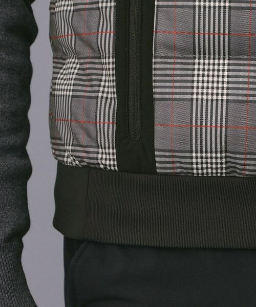 adabat / アダバット ダウンジャケット・ベスト | 【新レーベル ADABAT NAVY】撥水グレンチェック中綿ベスト | 詳細14