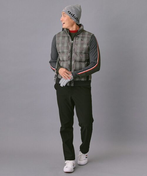 adabat / アダバット ダウンジャケット・ベスト | 【新レーベル ADABAT NAVY】撥水グレンチェック中綿ベスト | 詳細5