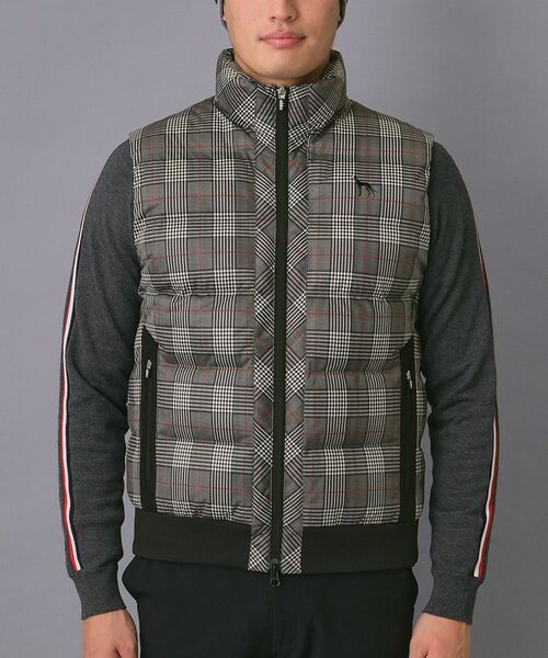 adabat / アダバット ダウンジャケット・ベスト | 【新レーベル ADABAT NAVY】撥水グレンチェック中綿ベスト | 詳細8