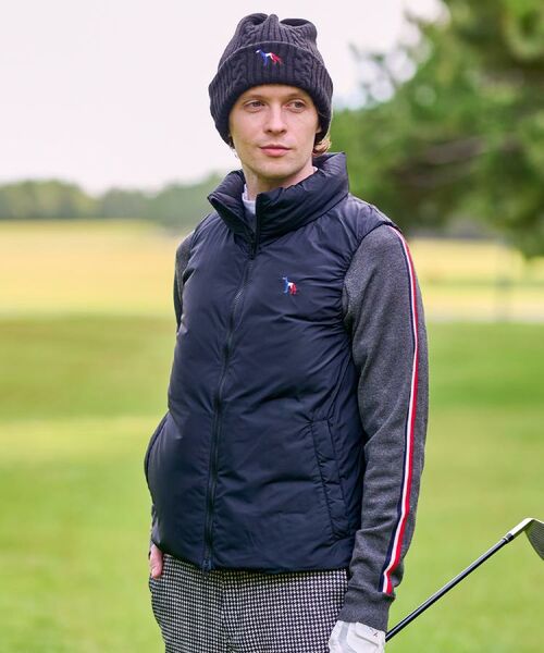 adabat / アダバット ダウンジャケット・ベスト | 【新レーベル ADABAT NAVY】【撥水】ジェットブラックダウンベスト | 詳細1