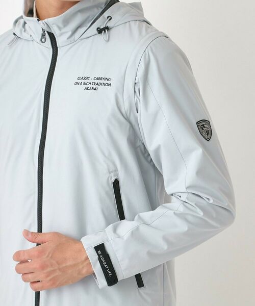 adabat / アダバット レザーブルゾン・ジャケット | 【撥水】蓄熱裏地4WAYブルゾン | 詳細24